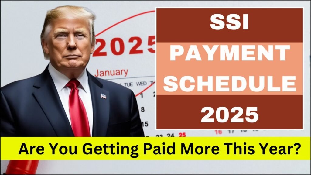 SSI Payment Schedule 2025, Check Dates, Eligibility, and Benefits